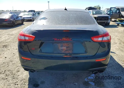 2015 Maserati Ghibli S из США, поврежденный, VIN ZAM57RTA7F1159199